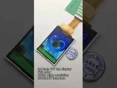 2.8 inci TFT LCD 240x320 Titik 3.3V ST7789 8-bit Parallel 24PIN Touch Opsional