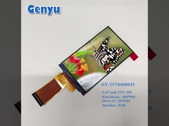 3.97 Inch TFT LCD Panel Free Angle 480x800 Pixels GC9503 40PIN FPC Dengan RGB Interface