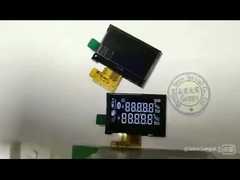 COG FPC VA LCD Segmen Tampilan Putih Pada Hitam SPI Antarmuka Untuk Rangefinder