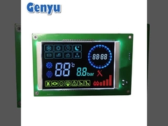 VA LCD Segment Display Module Chip On Board Ikon Warna 5,0V Kontras Tinggi