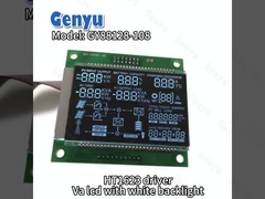 Segmented VA LCD Display Panel Hitam Cahaya Belakang Putih HT1623 COB+PIN Modul