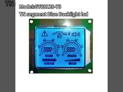 Segmen LCD Display TN LCD Display Blue Backlight HT1621 Modul COB