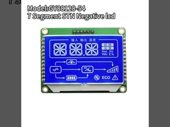STN Negatif Tujuh Segmen Lcd Display 3,3 V Lcd Display dengan Konektor PIN