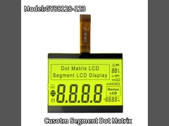 Display LCD COG yang disesuaikan Dot Matrix Liquid Crystal Display FSTN Transflektif