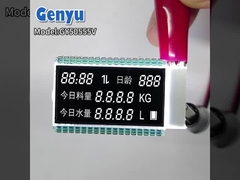 Modul LCD VA Negatif Aksara Putih Layar Hitam 4.5V 34PIN Untuk Feeder