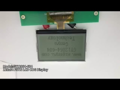 2.72 inci 128x64 LCD COG Tampilan Grafis FSTN Layar Lampu Belakang Putih Positif 36PIN FPC