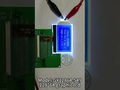 2.15 inci 128x64 LCD Tampilan STN Positif COG + FPC 10PIN SPI Antarmuka