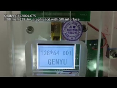 1.88 inci 128x64 Dot Matrix LCD Display Module FSTN Putih 14PIN SPI Interface