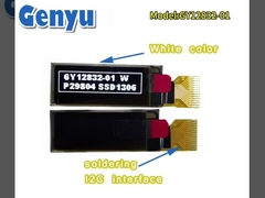 Layar OLED kecil 0,91'' 128x32 Titik Putih 14PIN SSD1306 Antarmuka I2C