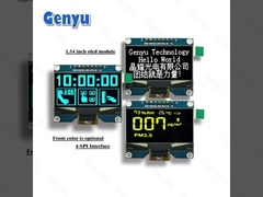 3.3V 1.54 Inch OLED Display 128x64 Putih Biru Kuning Dengan SPD0301 Driver IC
