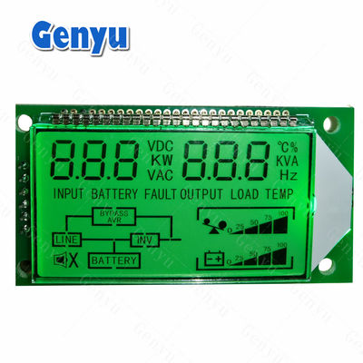 Harga yang bagus Display Segmen LCD TN Positif Display LCD PIN Connect Untuk UPS on line