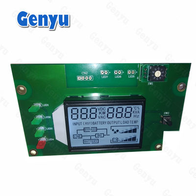 Harga yang bagus 5.0V LCD Segment Screen TN Monochrome LCD Display Putih LED Backlight Papan PCB on line