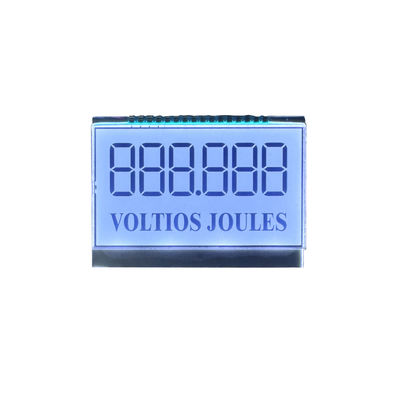 Harga yang bagus 6 digit 7 Segmen LCD Tampilan Ukuran kecil 5.0V HTN Transmissive 16PIN on line