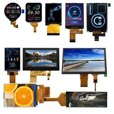 Harga yang bagus 1.3 Inch SPI MCU RGB Color TFT LCD Display ILI9341 ST7789 ST7735 High Luminance 180/200/250/300/350/500/1000 Cd/m 2 on line