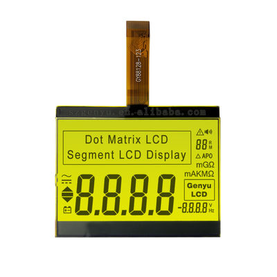 Display LCD COG yang disesuaikan Dot Matrix Liquid Crystal Display FSTN Transflektif