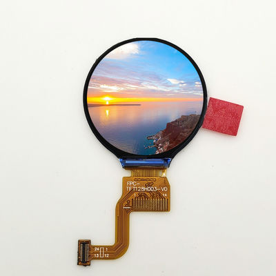 Harga yang bagus 1.28 Inch Round TFT LCD Display Lingkaran Lcd Screen 240x240 GC9A01 24PIN FPC SPI Antarmuka on line