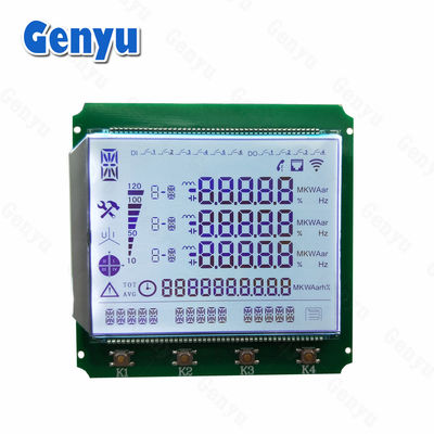 Harga yang bagus Modul LCD Segmen Khusus 7 14 Segmen Tampilan LCD HT1623 Untuk Kotak Meter on line