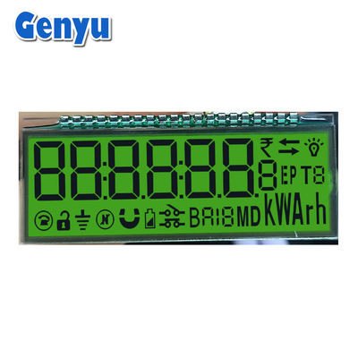 Harga yang bagus Compact Custom LCD Display STN Tanpa Lampu Belakang 20PIN 7 Segmen Layar Untuk Meter on line