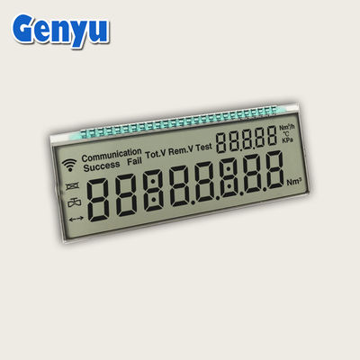 Harga yang bagus HTN Custom Segment LCD Display 6 O'Clcok 3.3V 26PIN Untuk Gas Meters on line