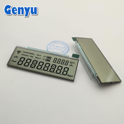 Harga yang bagus Custom Size LCD Display Gas Meters HTN Positive Reflective LCD Screen 78x30mm on line