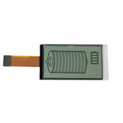 Harga yang bagus 18PIN FPC Connect Custom LCD Display Screen TN Segmen Huruf Hitam on line