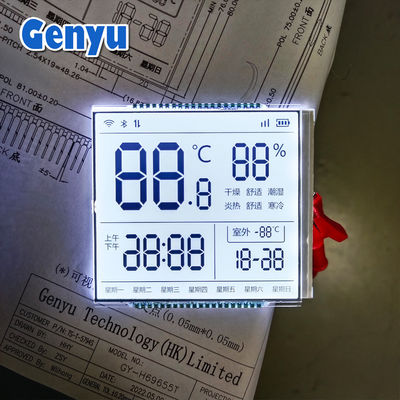 Harga yang bagus Layar LCD Pasang HTN Lampu Belakang Putih Thermostat Layar LCD on line