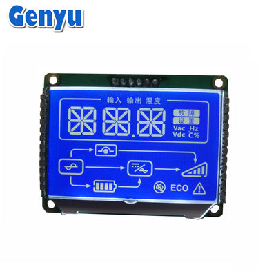 Harga yang bagus STN Negatif Tujuh Segmen Lcd Display 3,3 V Lcd Display dengan Konektor PIN on line