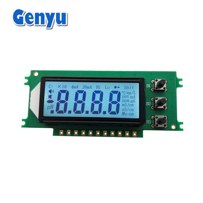 Harga yang bagus HT1621 4 Digit 7 Segmen LCD Display FSTN Layar Dengan Lampu Belakang Putih on line