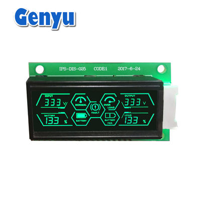 Harga yang bagus Hitam Negatif Transmissive VA LCD Display HT1621 Driver RGB LED Lampu Belakang on line