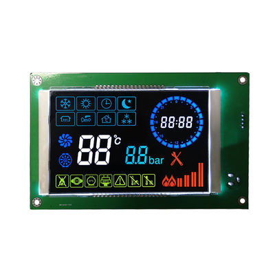 Harga yang bagus VA LCD Segment Display Module Chip On Board Ikon Warna 5,0V Kontras Tinggi on line