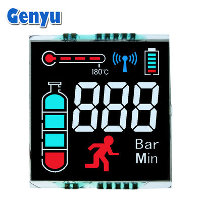 Harga yang bagus LCD Alignment Vertical VA Negative Transmissive 3 digit LCD Display 3.3V 14PIN on line