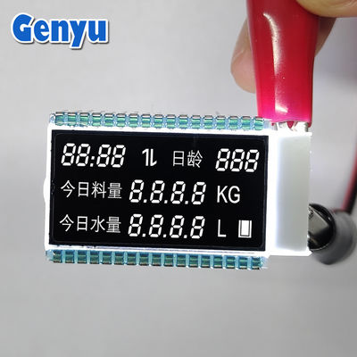 Harga yang bagus Modul LCD VA Negatif Aksara Putih Layar Hitam 4.5V 34PIN Untuk Feeder on line