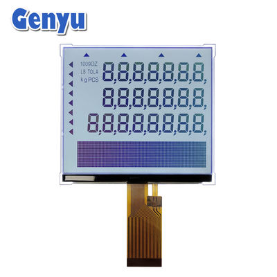 Segmen COG LCD Module FSTN 24pin FPC 5,5 Inch LCD Display Untuk Skala Elektronik