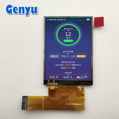 2.8 inci TFT Touch Screen LCD Resistive Touchscreen 240x320 3.3V ST7789 SPI