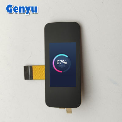 1.06 inci TFT LCD Capacitive Touchscreen G + F 96 * 160 Titik ST7735 SPI 15pin FPC