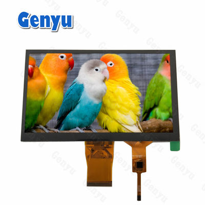 7 inci TFT LCD Touch Screen 800x480 50pin RGB Interface Socket Type