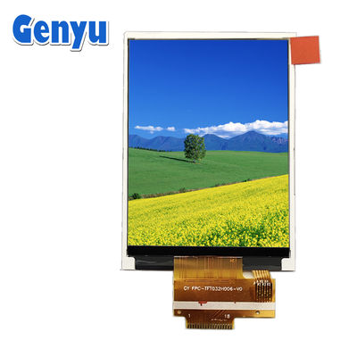 Harga yang bagus ST7789 3,2 inci TFT LCD Display 240x320 Titik 18pin Soldering FPC Touch Opsional on line