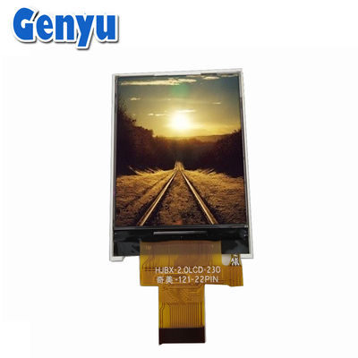 2 inci TFT LCD Screen 176x220 Pixel 12 O'clock ILI9225 22PIN 8-bit Paralel