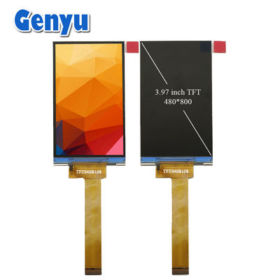 Harga yang bagus 3.97Inch TFT LCD Panel IPS 480x800 Resolusi WVGA MIPI 24pin FPC 0.5mm Pitch on line
