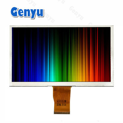 Harga yang bagus RGB Interface 7 Inch TFT LCD Touch Screen 1024×600 Titik Matrix 50pin FPC on line
