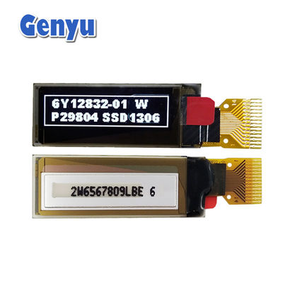 Harga yang bagus Layar OLED kecil 0,91'' 128x32 Titik Putih 14PIN SSD1306 Antarmuka I2C on line