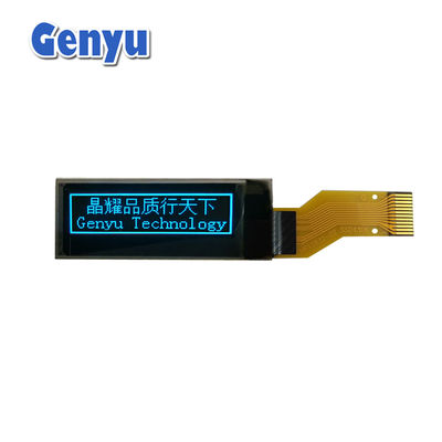 Harga yang bagus 0.91 Inch OLED Display 128x32 Pixel Biru 12PIN SSD1306 dengan antarmuka SPI on line