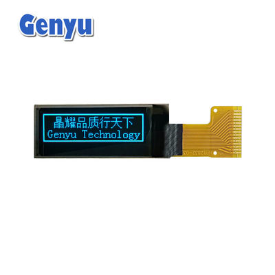 Harga yang bagus Biru 0,91 Inci OLED Display 128x32 Pixels SSD1306 Driver 15pin Soldering FPC on line