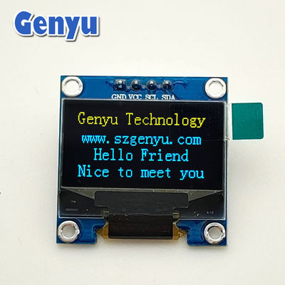 SSD1306 0,96' OLED Display Module Y&B 128x64 Dots 4PIN I2C Interface