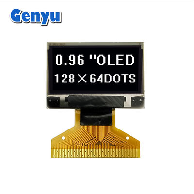 Harga yang bagus Panel OLED kecil 0,96 Inch Aksara Putih 128x64 SSD1306 Tampilan OLED on line