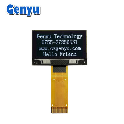 Harga yang bagus Kontras Tinggi 1,54 '' OLED Tampilan Putih Warna 128x64 Resolusi SPD0301 24pin FPC on line