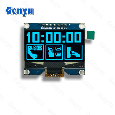 3.3V 1.54 Inch OLED Display 128x64 Putih Biru Kuning Dengan SPD0301 Driver IC