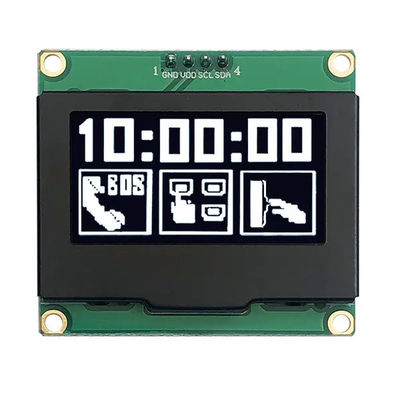 1.54 inci OLED Display Module Warna Putih 128x64 Pixel SSD1309 Antarmuka I2C