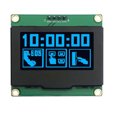 Harga yang bagus SSD1309 1,54 Inch OLED Screen Biru PCB Board Lebih Besar 128x64 I2C OLED Display on line