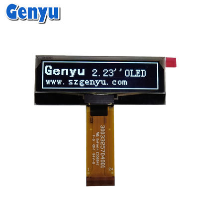 Harga yang bagus 2.23 inci OLED Display Module 128x32 OLED Screen SSD1305 24pin FPC Connector on line